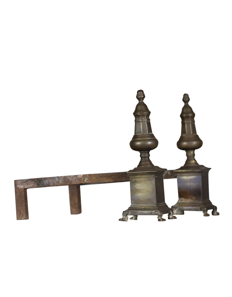 Maison Leon Van den Bogaert Objets solides du 18e siècle pour la cheminée décorative