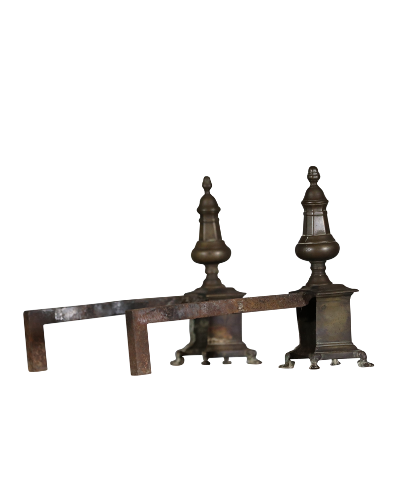 Solid 18th Century Period Objects For The Fireplace