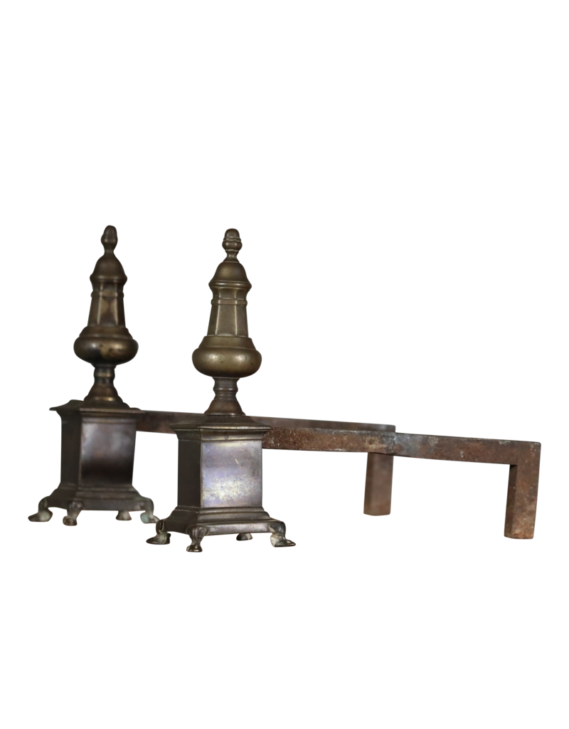 Maison Leon Van den Bogaert Objets solides du 18e siècle pour la cheminée décorative