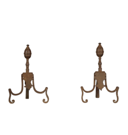 Elegant French 18th Century Andiron