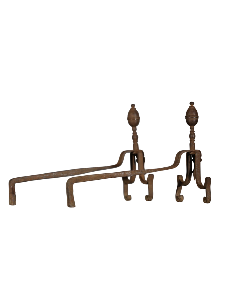 Chimenea Elegante Andiron En Hierro Forjado