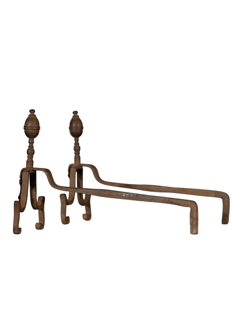 Maison Leon Van den Bogaert Elegante Sierschouw Vuurbokken In Smeedijzer