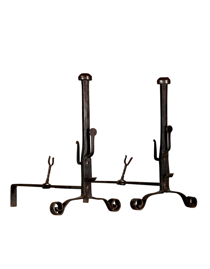 Gran Andiron francés del siglo XVII