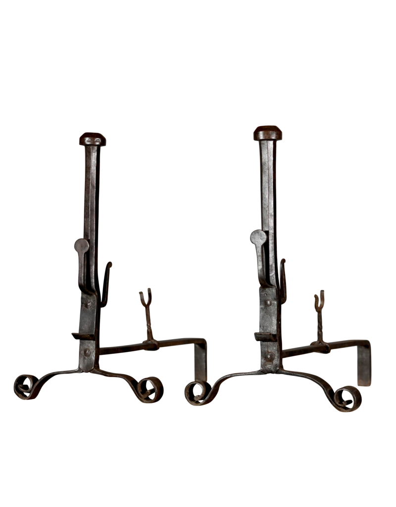 Gran Andiron francés del siglo XVII