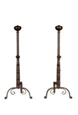 Maison Leon Van den Bogaert Objetos de chimenea antigua italiana