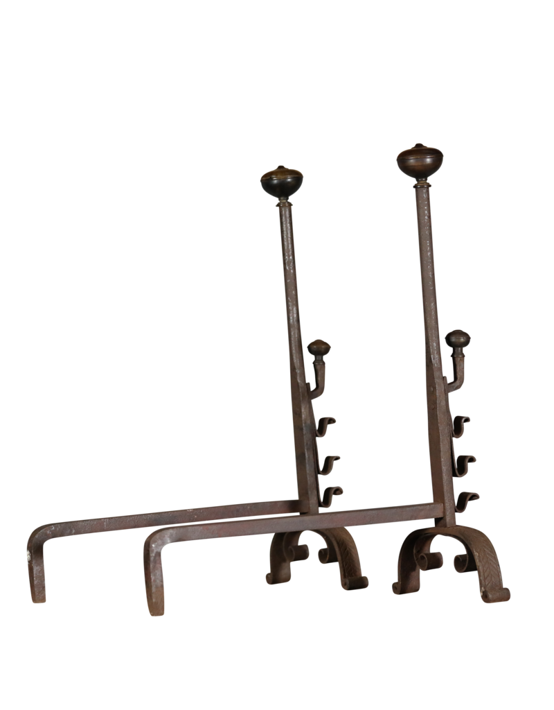 Maison Leon Van den Bogaert Italian Antique Fireplace Objects