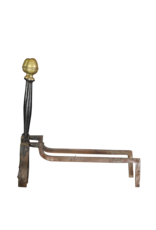Maison Leon Van den Bogaert Massiver Feuerbock mit Messingdetails