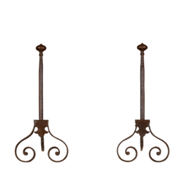 Maison Leon Van den Bogaert Juego de chimenea decorativa abierta