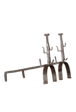 Maison Leon Van den Bogaert Simpele haard ijzers — 49 cm hoog