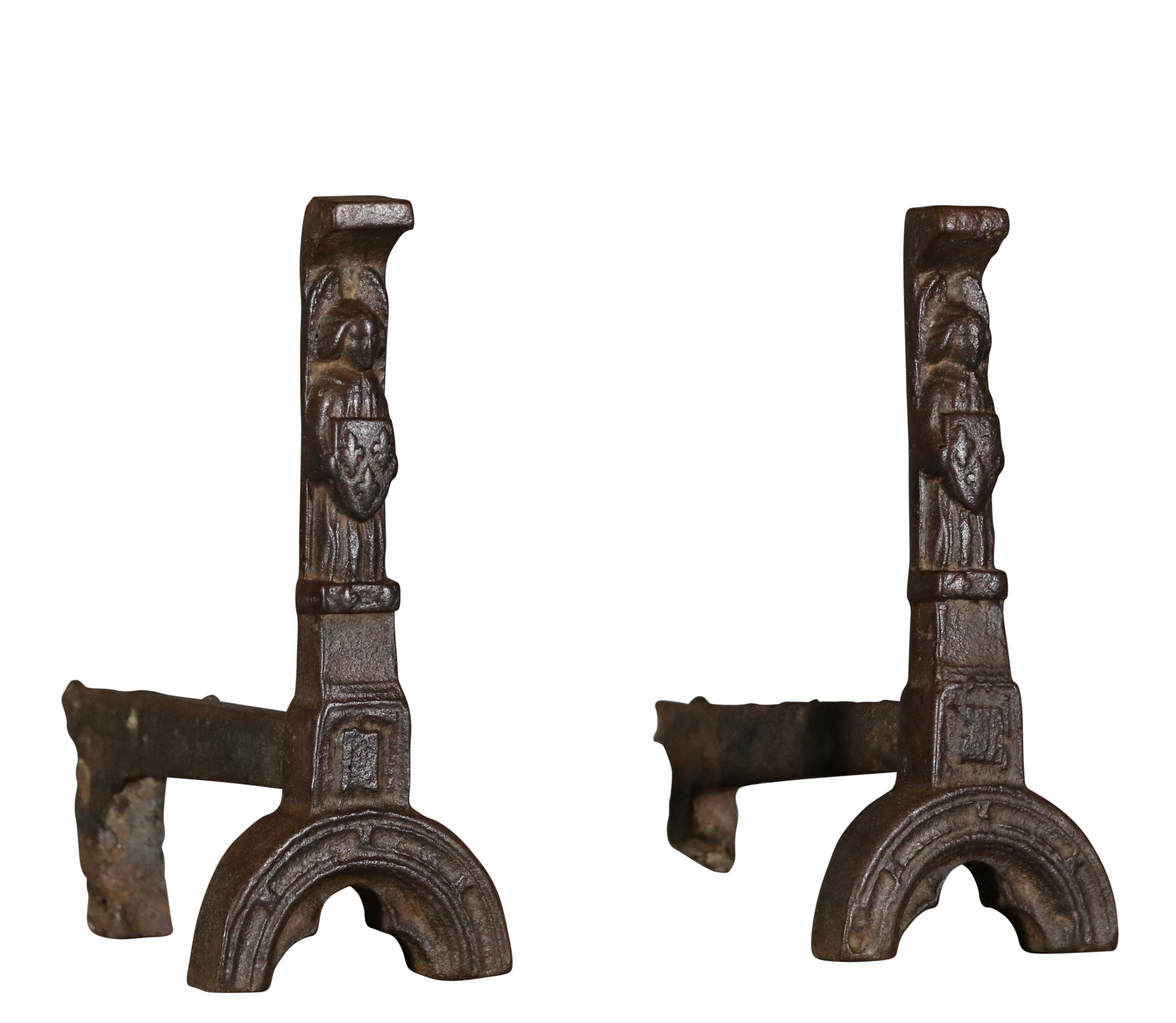 Gothic Period Open Fireplace Accessories The Antique Fireplace Bank