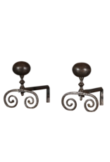 Maison Leon Van den Bogaert Renaiscance Period Andiron