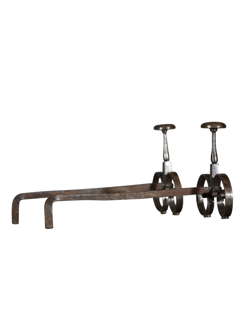 Maison Leon Van den Bogaert Eleganter französischer Feuerbock aus dem 17. Jahrhundert