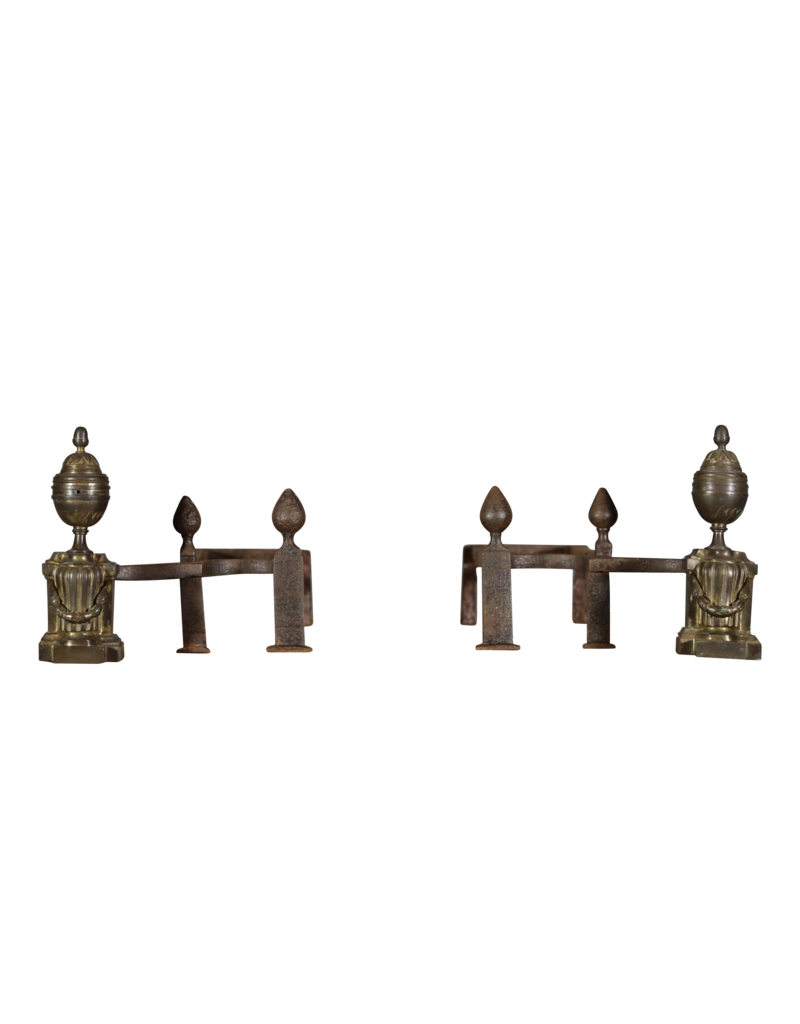 Maison Leon Van den Bogaert Originales Zubehör für offene Kamine aus Messing