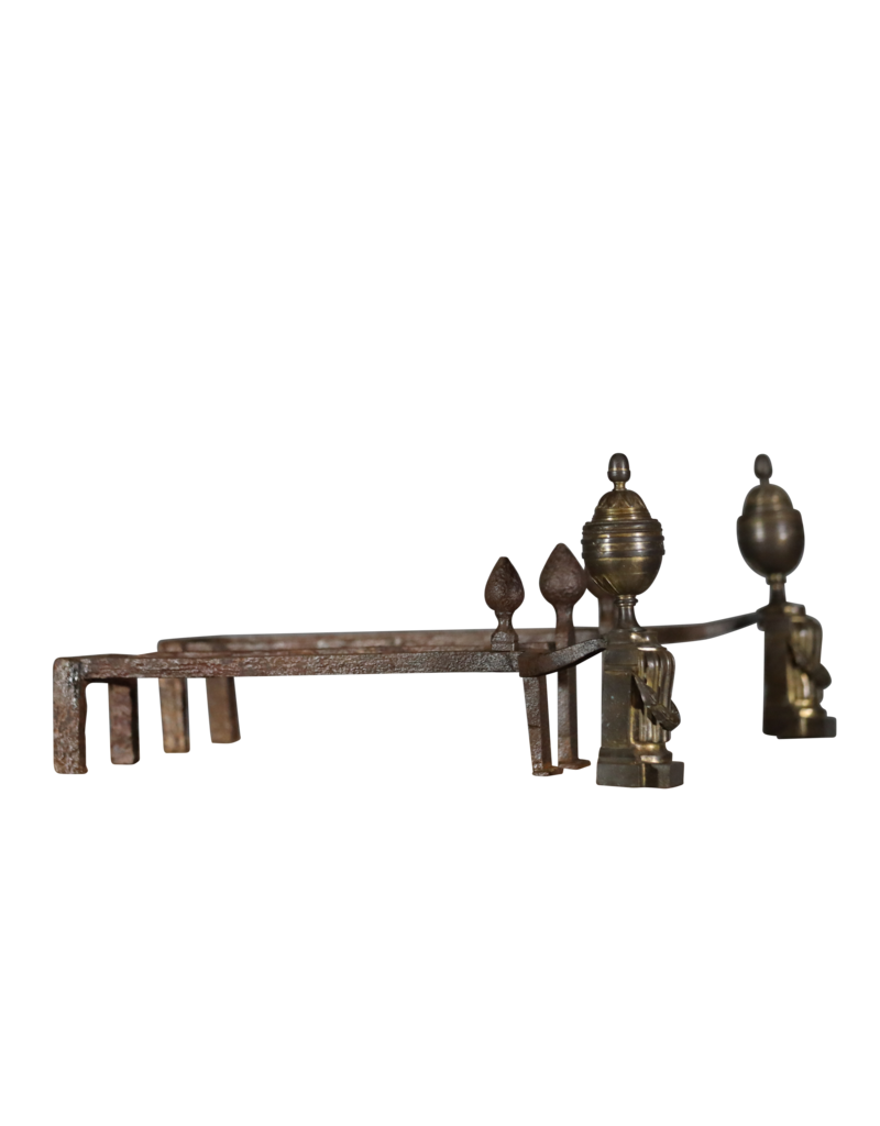 Maison Leon Van den Bogaert Originales Zubehör für offene Kamine aus Messing