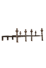 Maison Leon Van den Bogaert Doppeltes Chevalet Französischer Andiron
