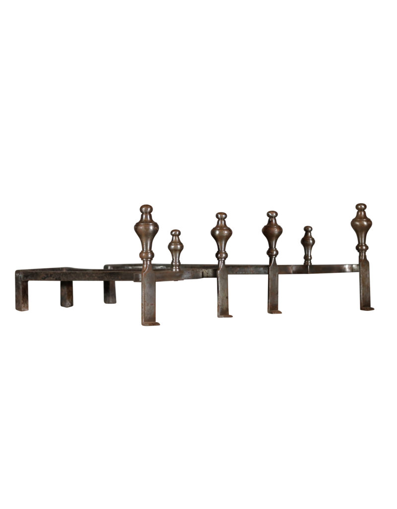 Double Chevalet French Andiron