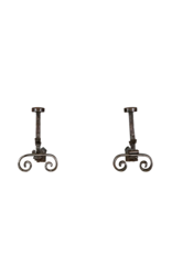 Maison Leon Van den Bogaert Schmiedeeisen-Kamindekor-Accessoires