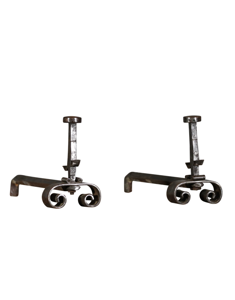 Maison Leon Van den Bogaert Schmiedeeisen-Kamindekor-Accessoires
