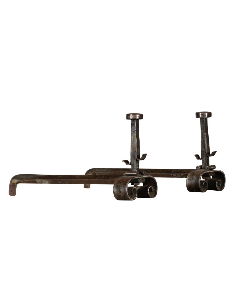 Maison Leon Van den Bogaert Schmiedeeisen-Kamindekor-Accessoires