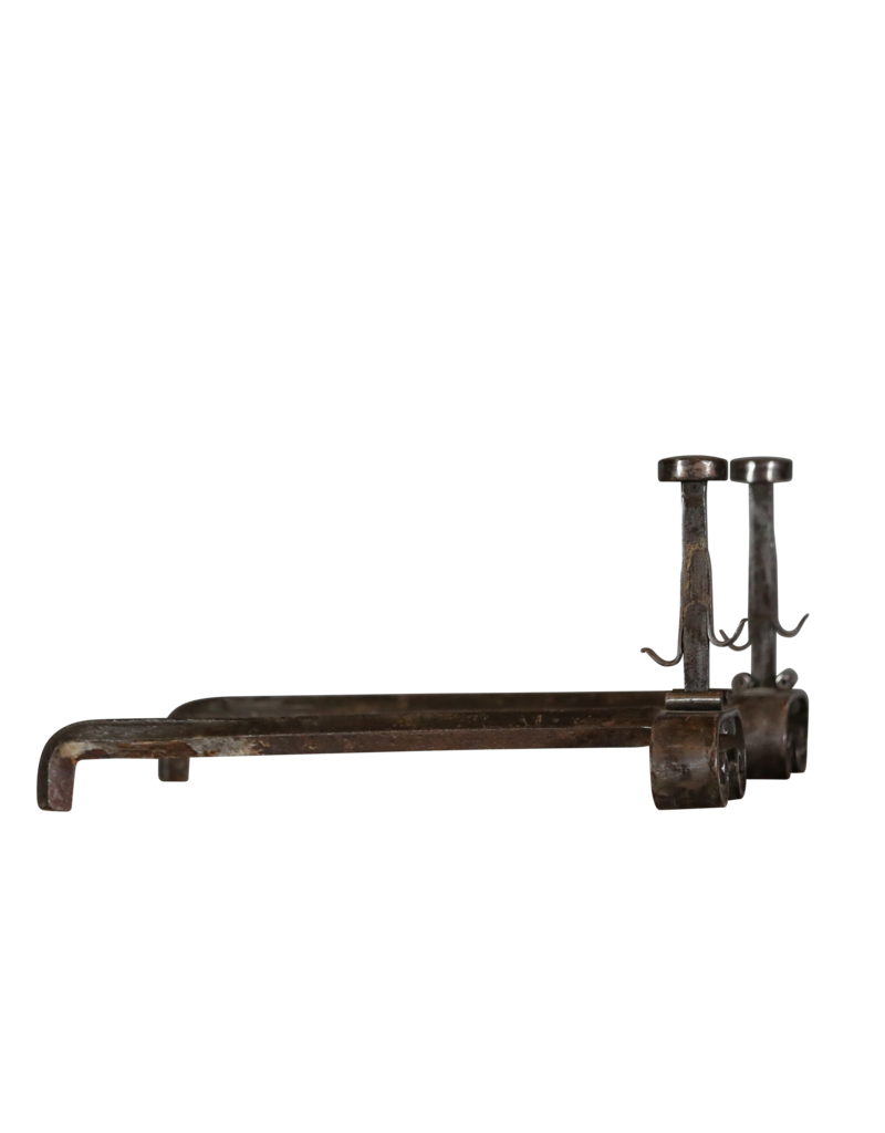 Maison Leon Van den Bogaert Schmiedeeisen-Kamindekor-Accessoires
