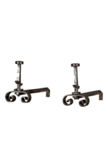 Maison Leon Van den Bogaert Schmiedeeisen-Kamindekor-Accessoires