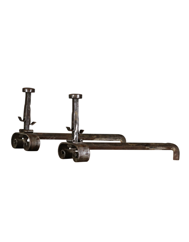 Maison Leon Van den Bogaert Schmiedeeisen-Kamindekor-Accessoires
