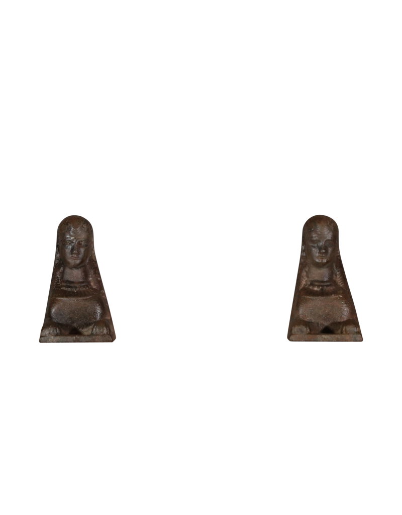 Maison Leon Van den Bogaert Sfinx in Cast-Iron — 16 cm High