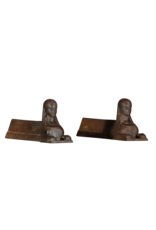 Maison Leon Van den Bogaert Sfinx in Cast-Iron — 16 cm High