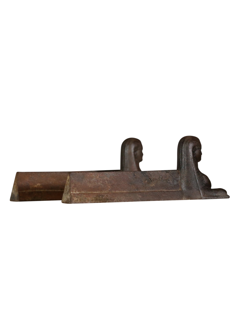 Maison Leon Van den Bogaert Sfinx in Cast-Iron — 16 cm High