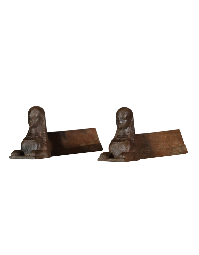 Maison Leon Van den Bogaert Sfinx in Cast-Iron — 16 cm High