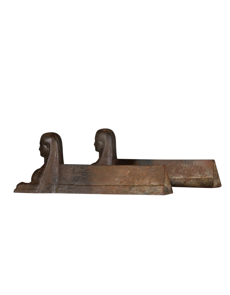 Maison Leon Van den Bogaert Sfinx in Cast-Iron — 16 cm High