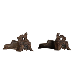 Objetos de chimenea de hierro fundido