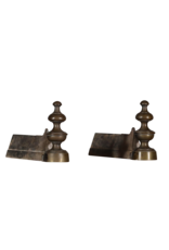 Maison Leon Van den Bogaert Zeitloser klassischer französischer Andiron