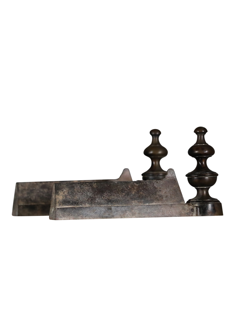 Maison Leon Van den Bogaert Zeitloser klassischer französischer Andiron