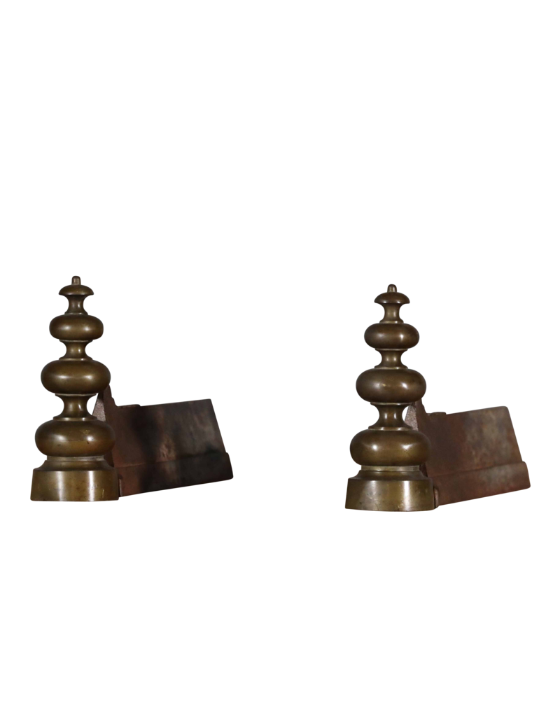 Maison Leon Van den Bogaert Timeless Classic French Andiron