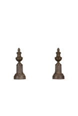 Maison Leon Van den Bogaert Kamindekor-Accessoires aus Messing