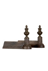 Maison Leon Van den Bogaert Kamindekor-Accessoires aus Messing