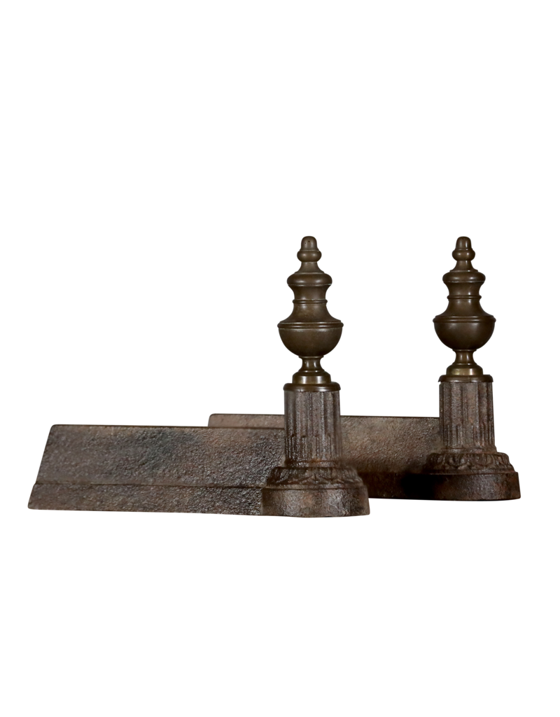 Maison Leon Van den Bogaert Kamindekor-Accessoires aus Messing