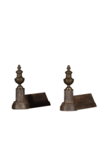 Maison Leon Van den Bogaert Kamindekor-Accessoires aus Messing