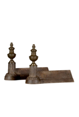 Maison Leon Van den Bogaert Kamindekor-Accessoires aus Messing