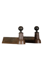 Maison Leon Van den Bogaert Brass Fireplace Objects