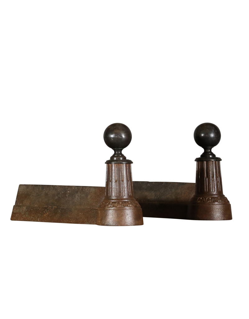 Maison Leon Van den Bogaert Brass Fireplace Objects