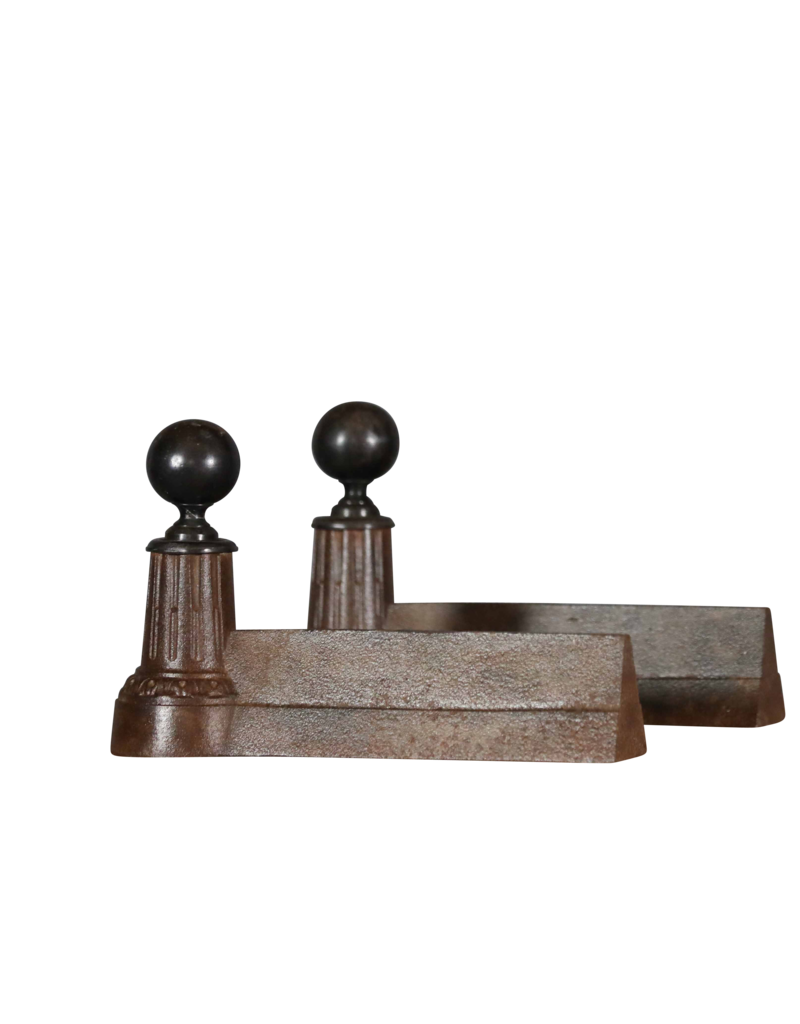 Maison Leon Van den Bogaert Objets De Cheminée Ornementaux En Laiton
