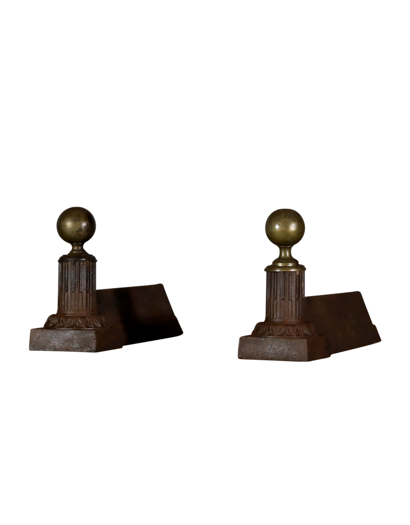 Maison Leon Van den Bogaert Rustic Fireplace Objects