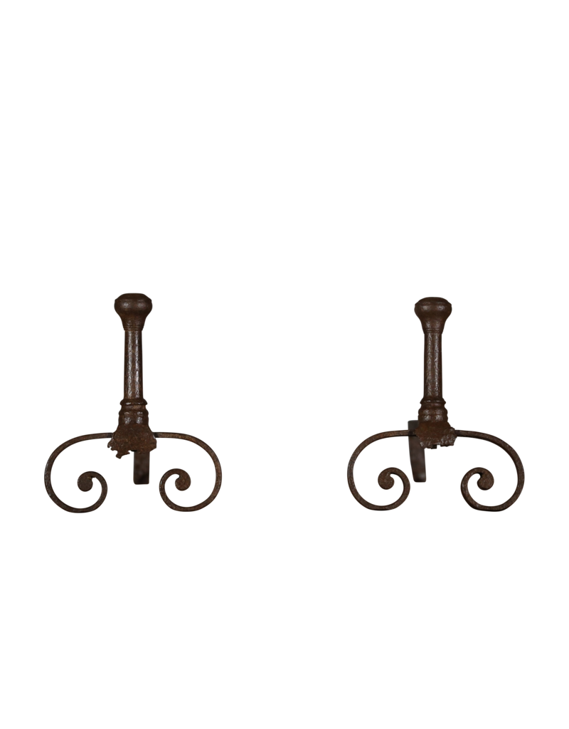 Maison Leon Van den Bogaert Rustic Fireplace Objects