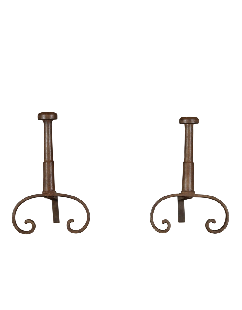 Maison Leon Van den Bogaert Kaminzubehör aus Eisen der industriellen revolution