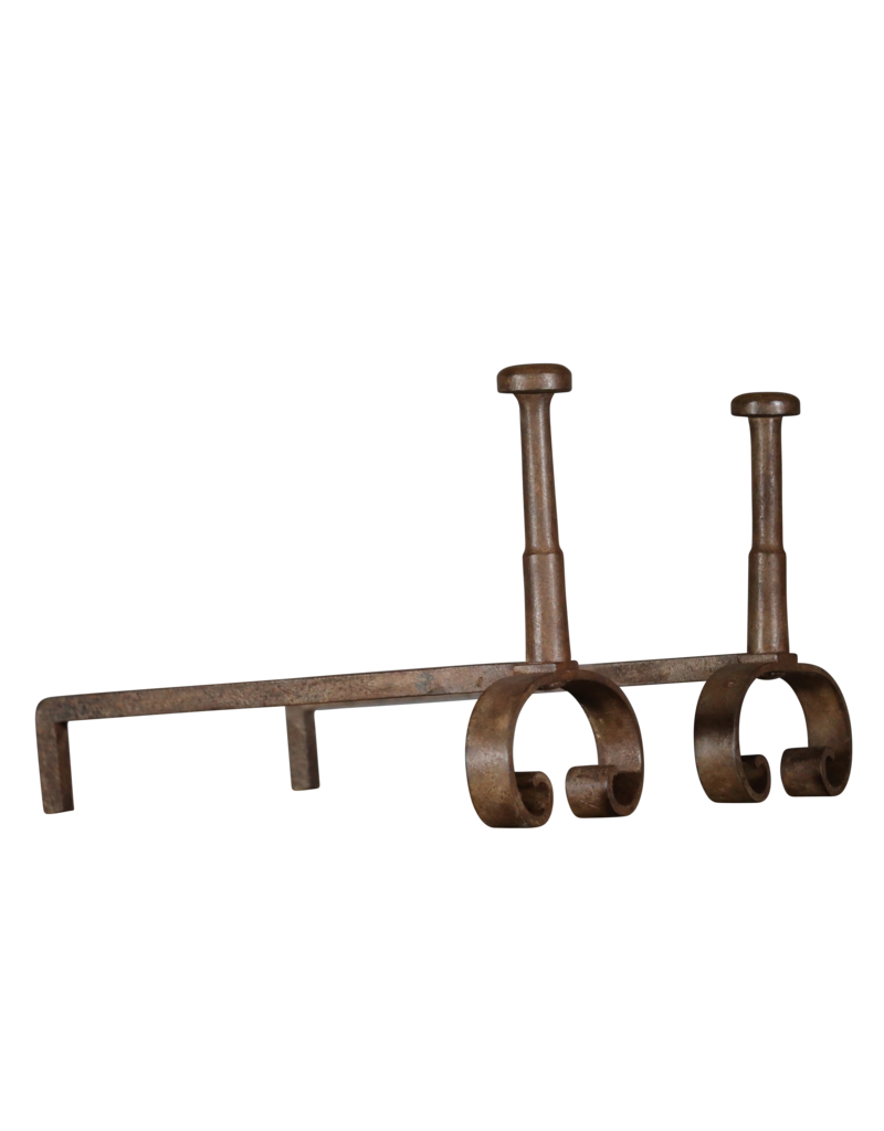 Maison Leon Van den Bogaert Kaminzubehör aus Eisen der industriellen revolution