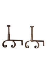 Maison Leon Van den Bogaert Kaminzubehör aus Eisen der industriellen revolution