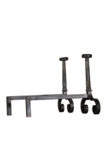 Maison Leon Van den Bogaert Vintage Pair Andiron — 37,5 cm High