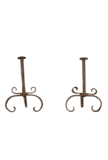 Outils De Cheminée Dans Un Style Rustique Français